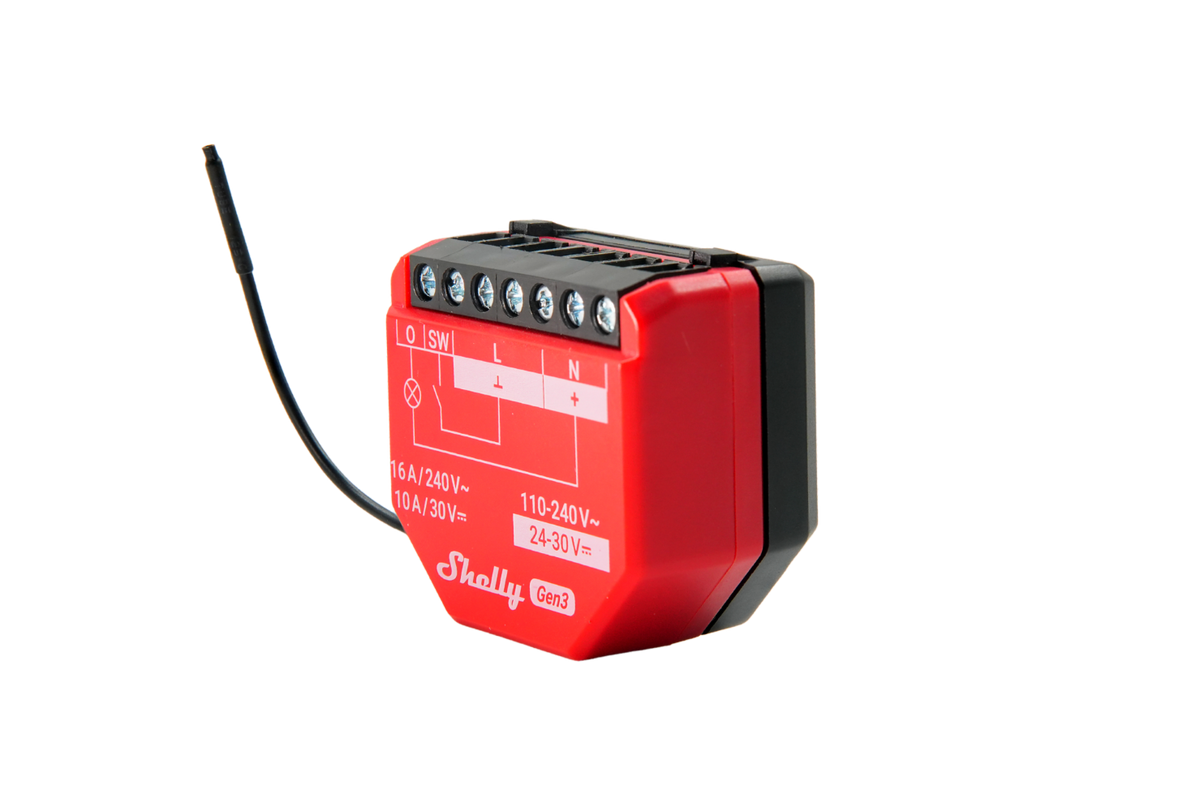 Shelly LoRa Add-on -pitkän kantaman yhteys Gen3/Gen4-releille