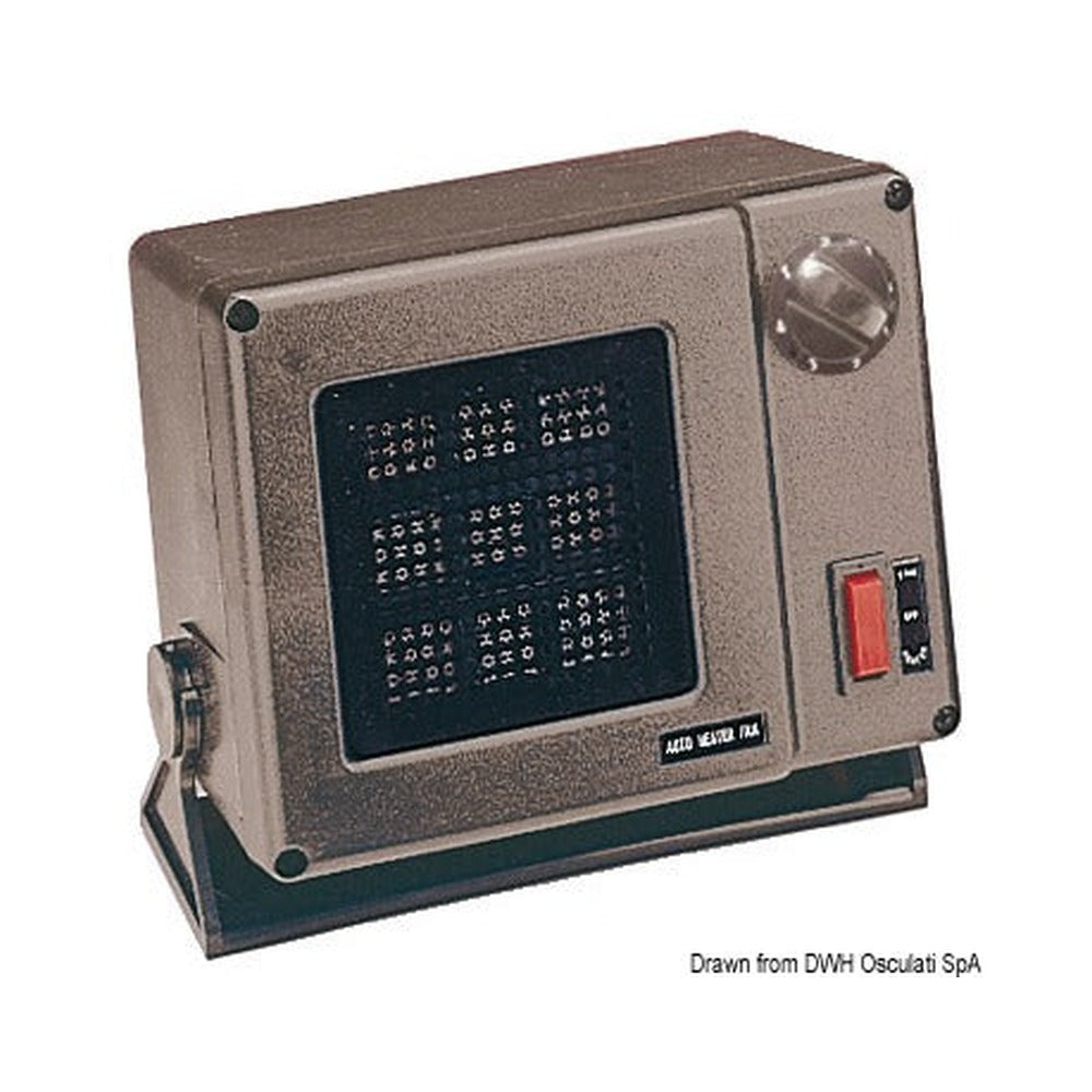 Electronic forced-air heater
