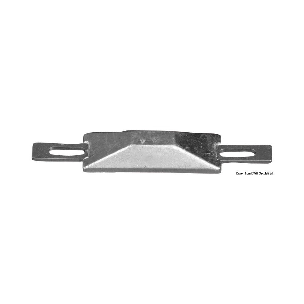 Rectangular anodes with insert