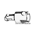 Jibfurler with manual return to top and swivel hea