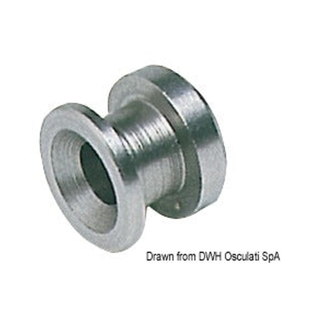 AISI 316 stainless steel lacing button for tarpaul