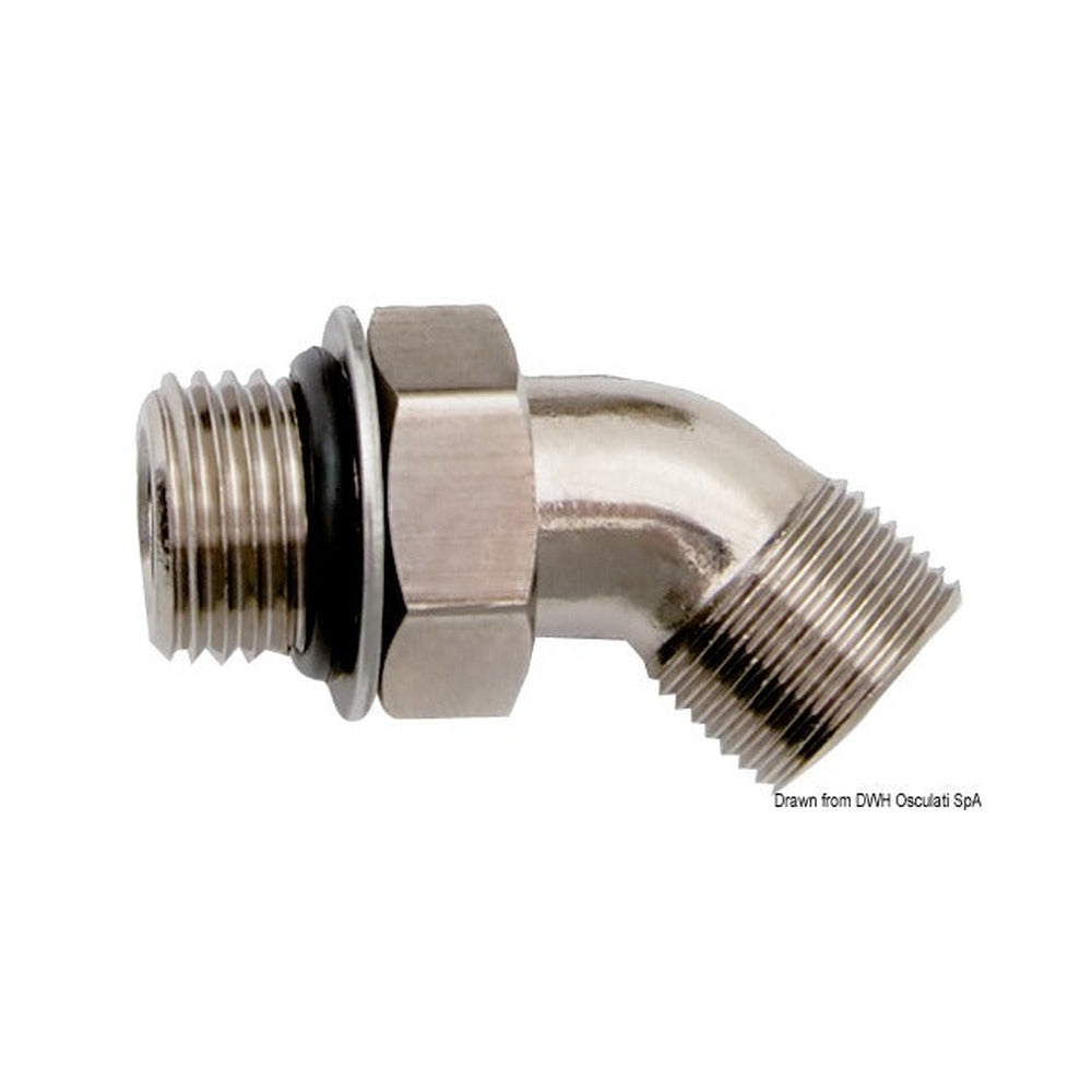 Fittings for hydraulic steering systems