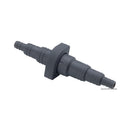 Multiple hose connector with check valve