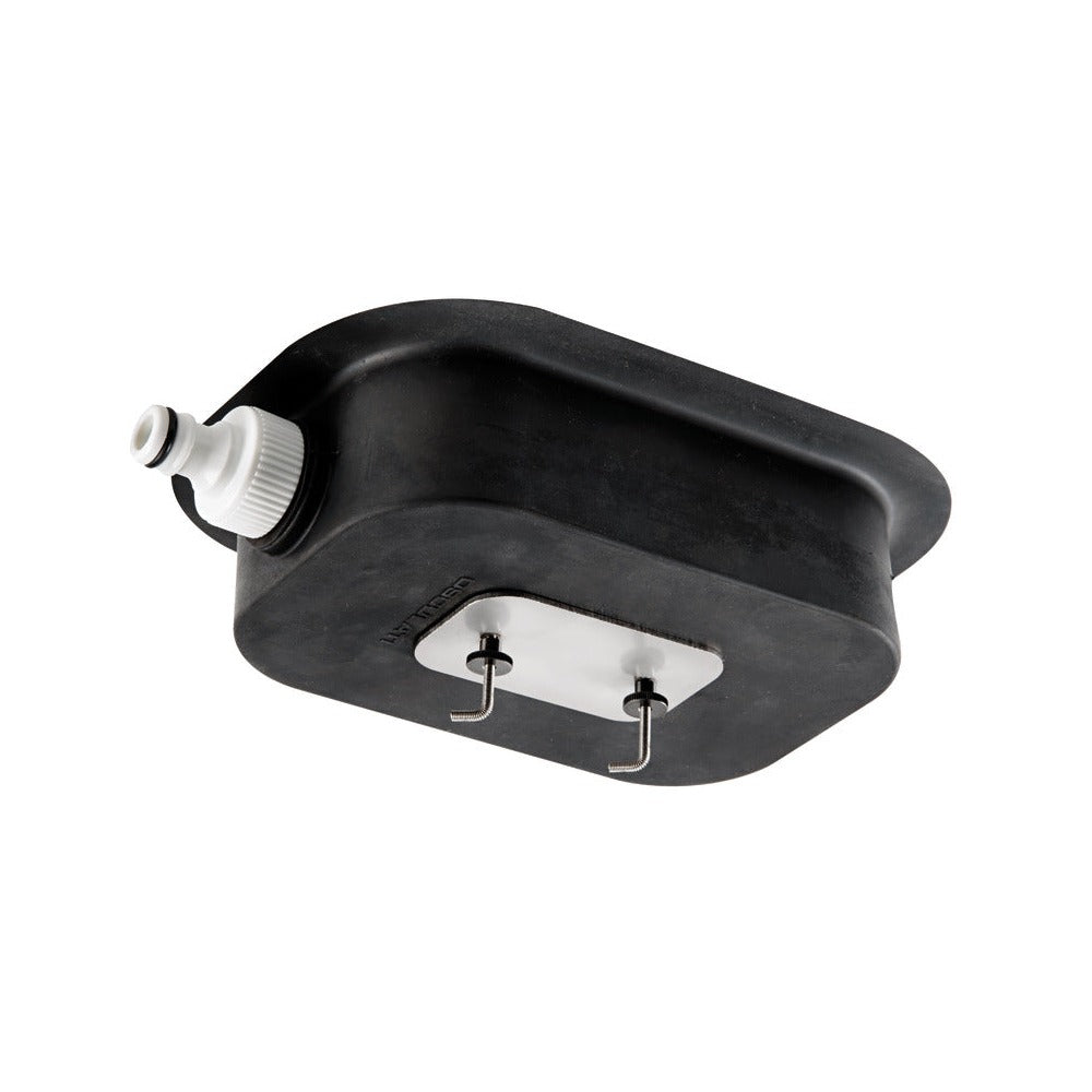 Universal flushing muffs for inboard engines