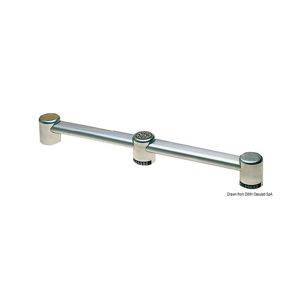 Handrail terminal, hidden screws