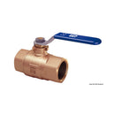 GUIDI bronze F-F ball valve with lever-handle full