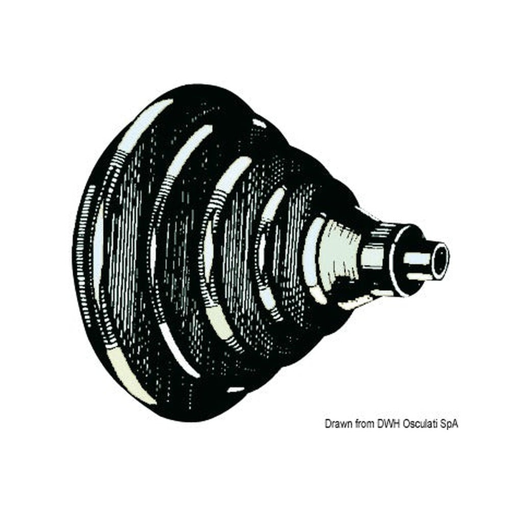 ABS cable ring gland with rubber bellows
