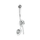Deck shower with Mizar push-button shower head for