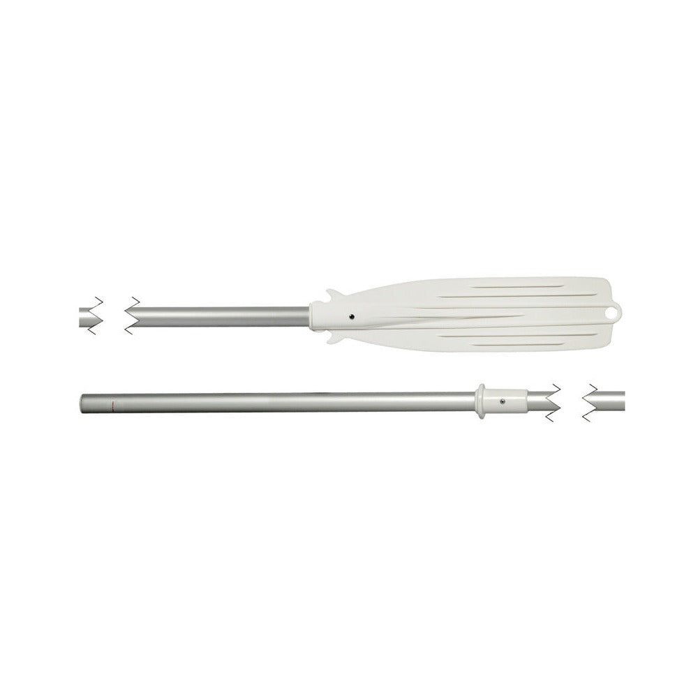 Anodized aluminium oars