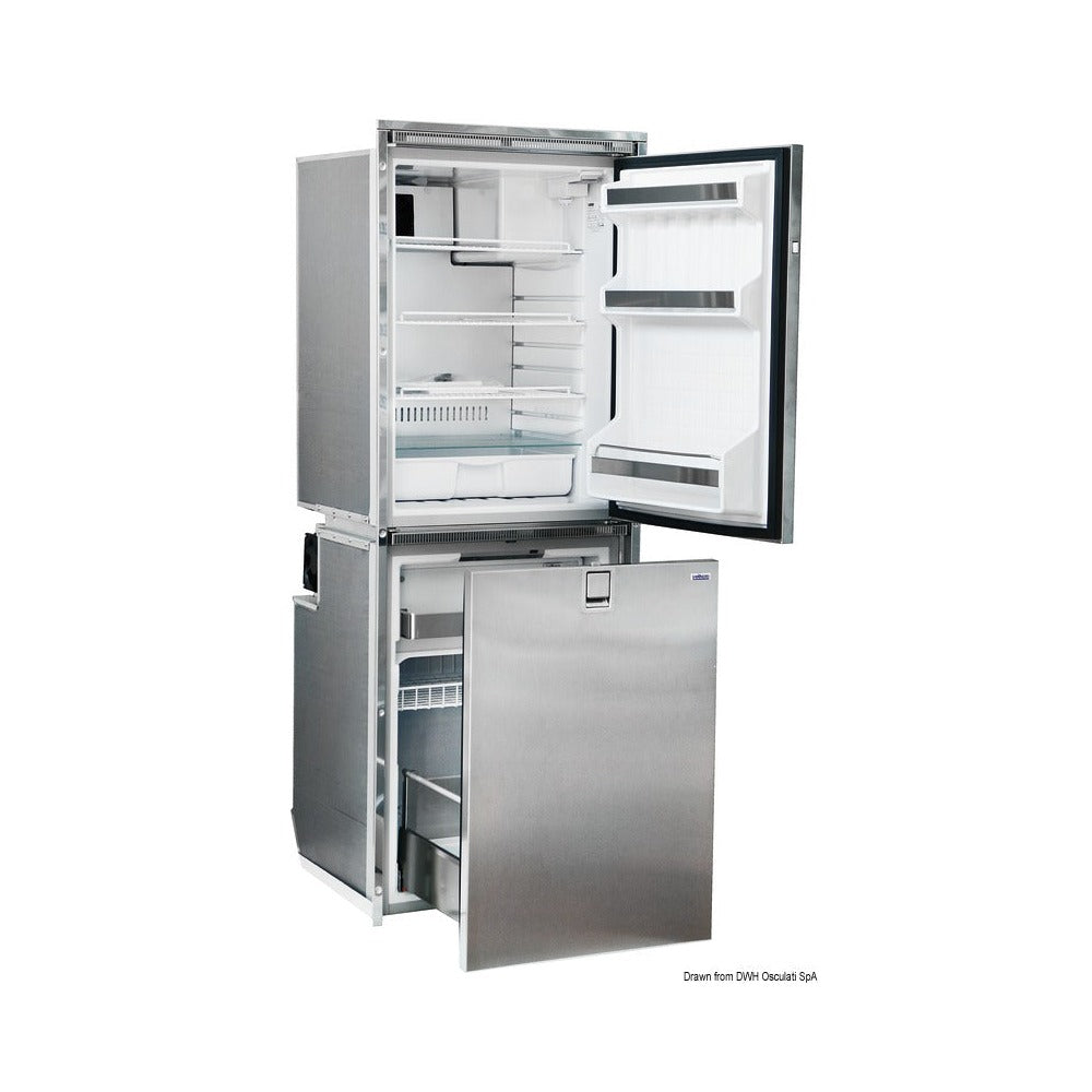 ISOTHERM refrigerator with stainless steel front p