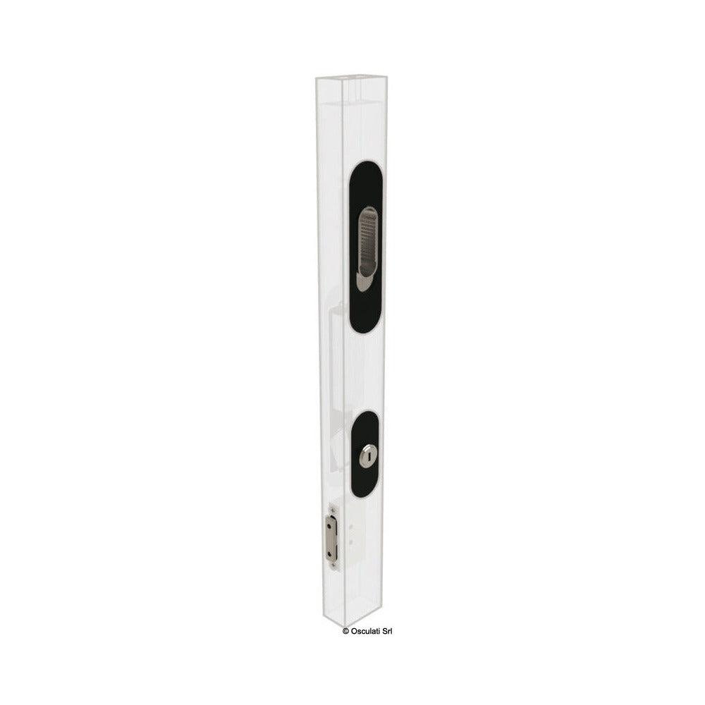 Talon sliding entrance door lock