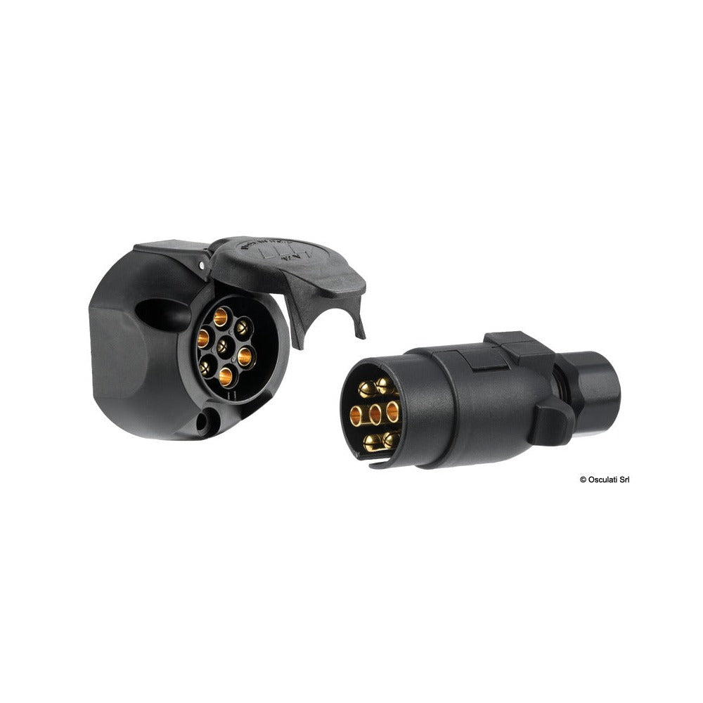 7-pin plug and socket