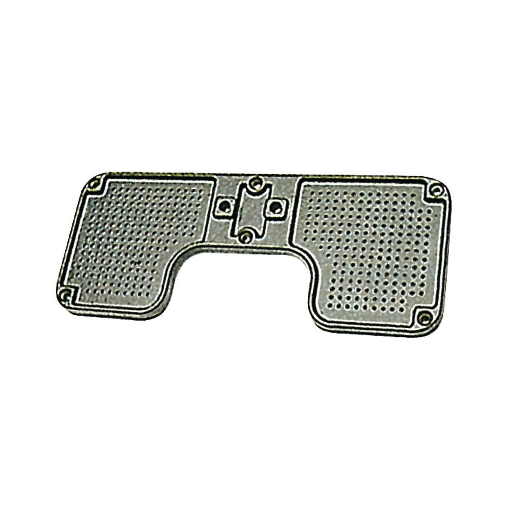 Transom protective plate