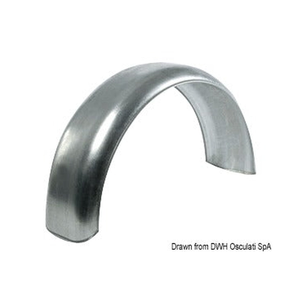 Mudguard for boat trailer wheels