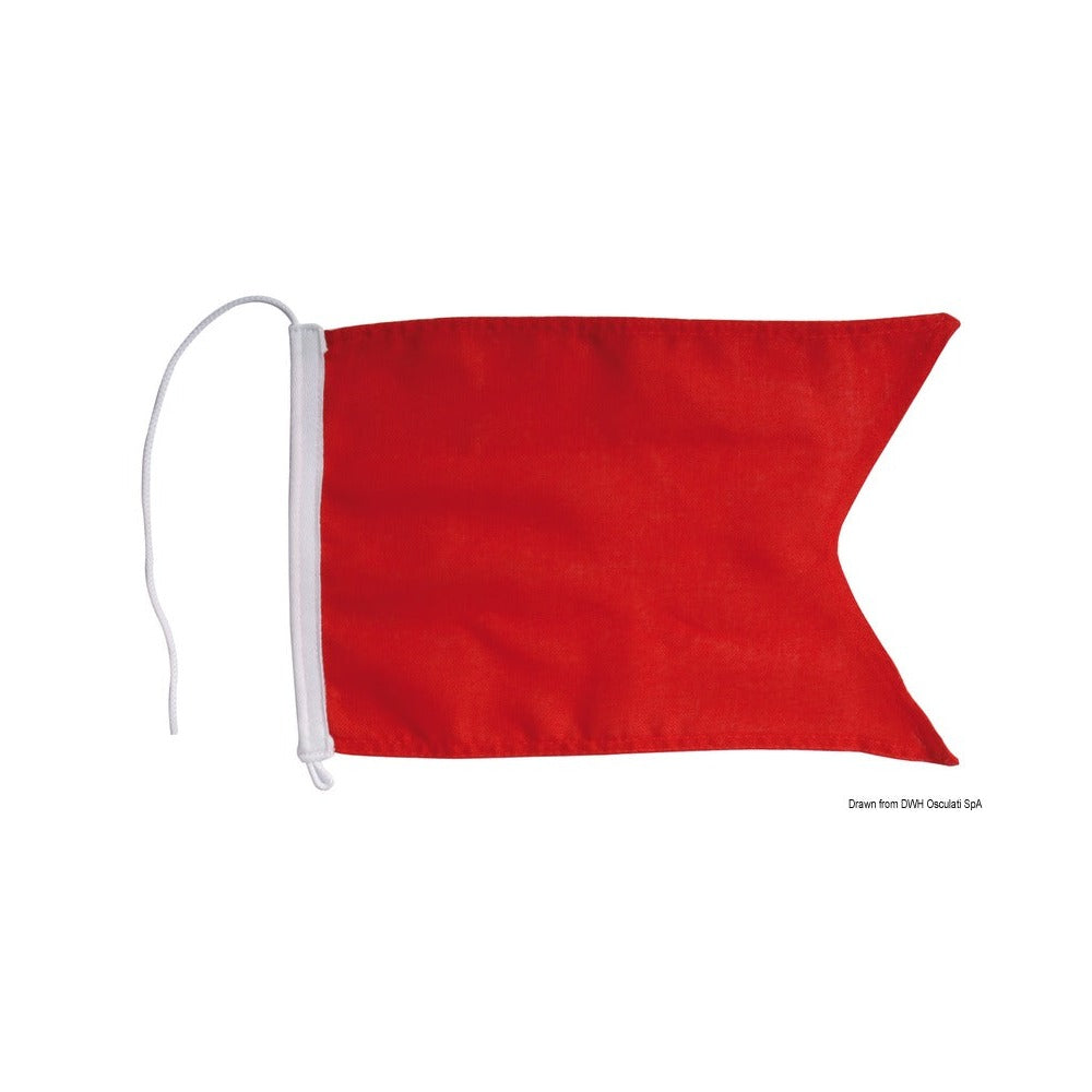 Type-approved protest flag