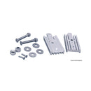 Quick coupling kit for stainless steel ladders