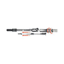 Snap extension rod for outboard engines