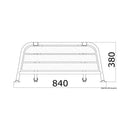 Stern gangplank for sailing boats/motorsailers