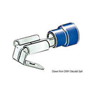 Piggy Back female faston, pre-insulated 6.3-mm siz