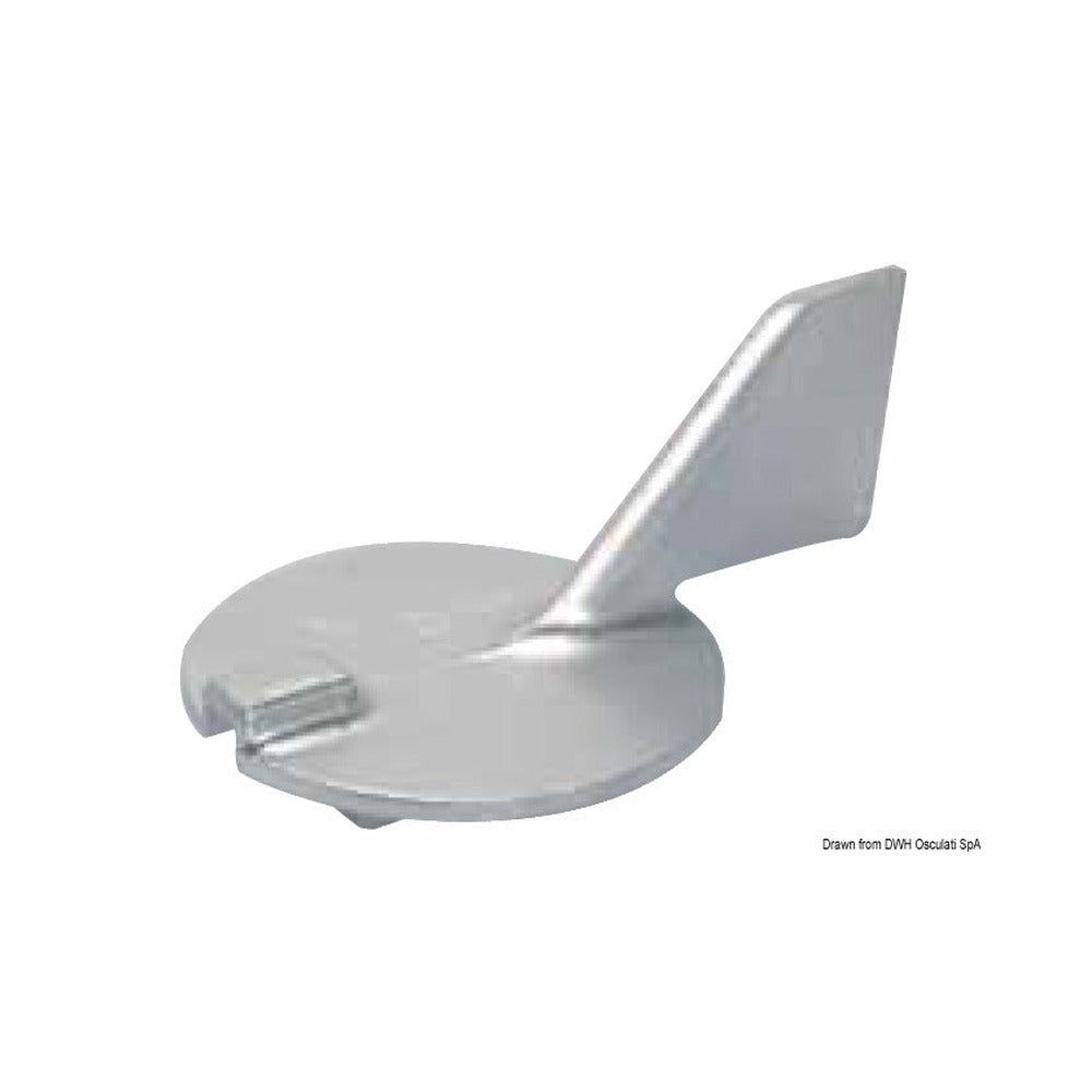 Anode fin for 50/100 HP 4-stroke engine