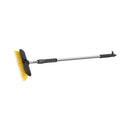 Telescopic brush in anodized aluminum with rotary 