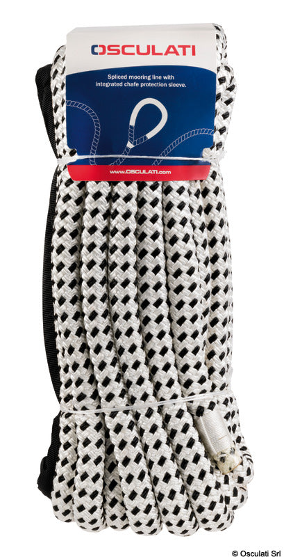 Kiinnitysköysi, jossa on liitosrengas ja vahvistettu kansi