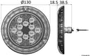 PIRANHA P24 BLUEFIN LED undervattensljus
