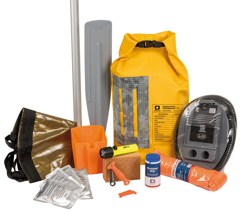 Survival kit in accordance with M.D. 17/09/2024 valid only for Italy