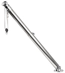 Small telescopic retractable davit