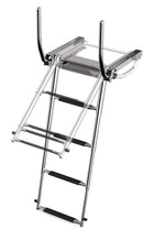 Easy Up under-platform ladder with handles