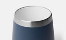 YETI Rambler 10 oz CL Wine MS Navy detail