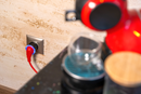 Shelly Plug S Gen3 -älypistoke mittauksella, musta