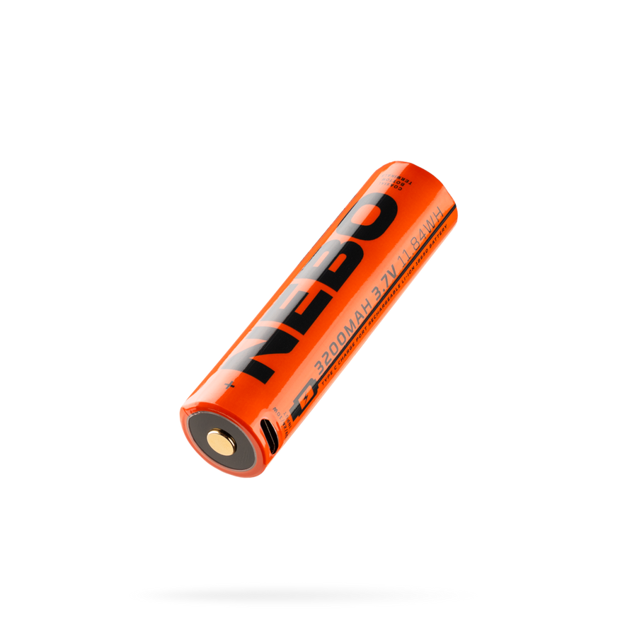 18650 USB-C ladattava akku - Slyde King 2K, Big Larry Pro, Luxtreme SL25