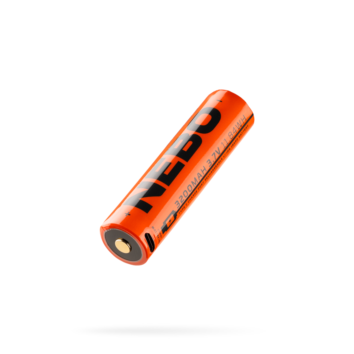 18650 USB-C ladattava akku