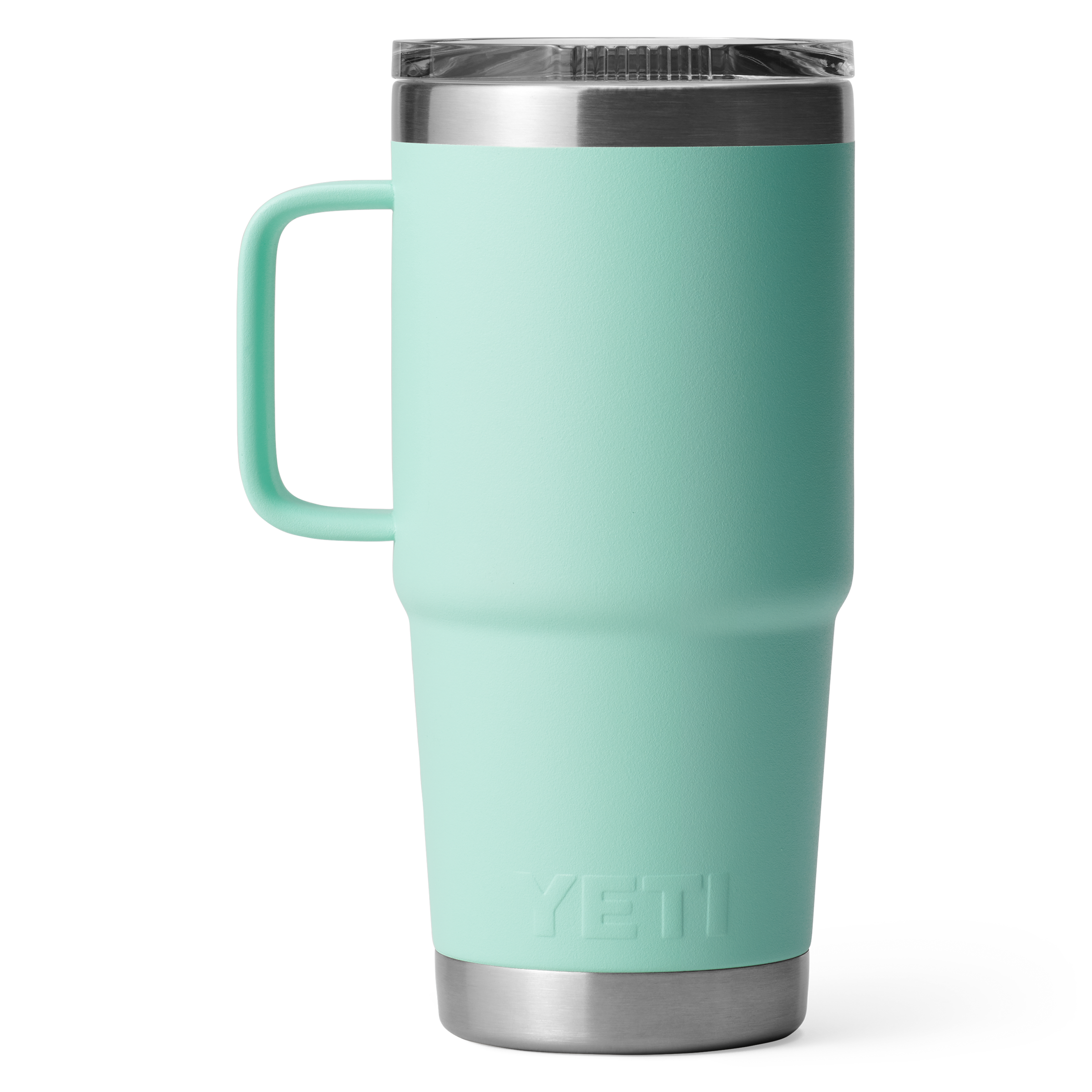YETI Rambler 20 oz Travel Mug Seafoam back view