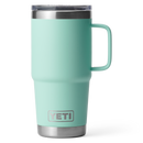 YETI Rambler 20 oz Travel Mug Seafoam front view