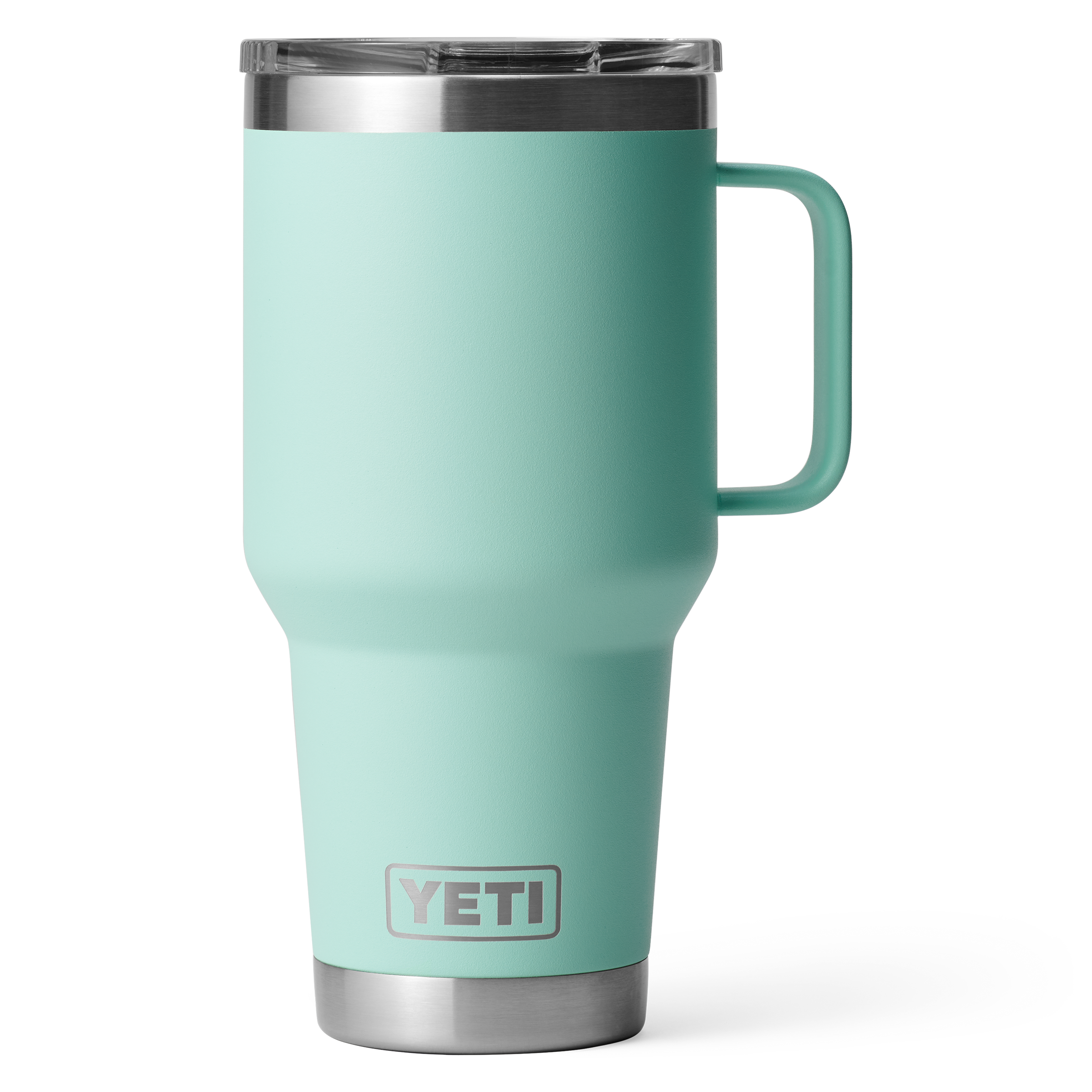 YETI Rambler 30 oz Travel Mug Seafoam front view