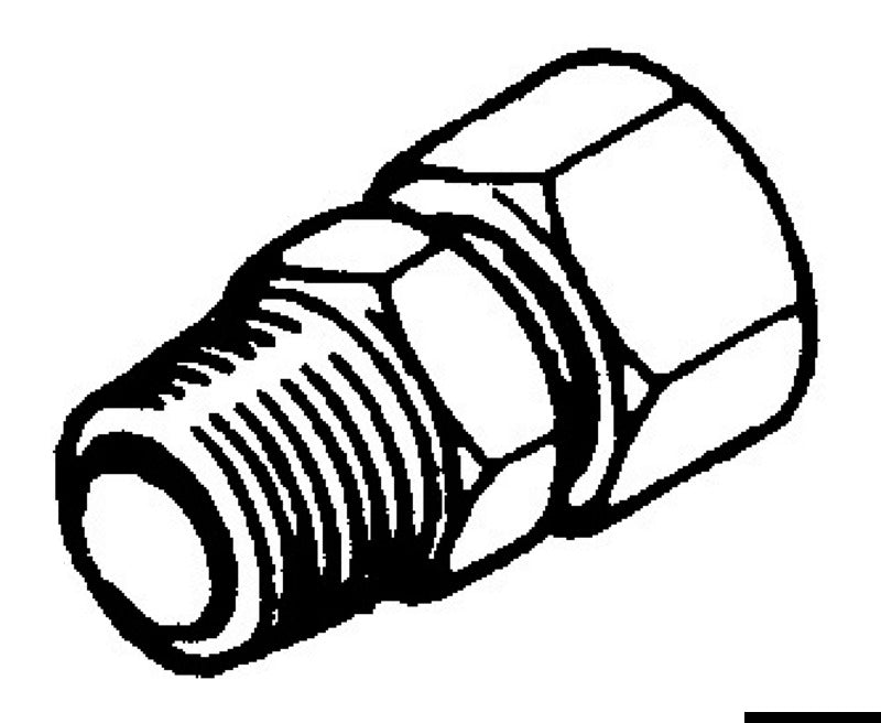 Liittimet hydraulisille ohjausjärjestelmille