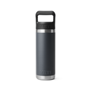 YETI Rambler 18 oz Straw Bottle Charcoal back view