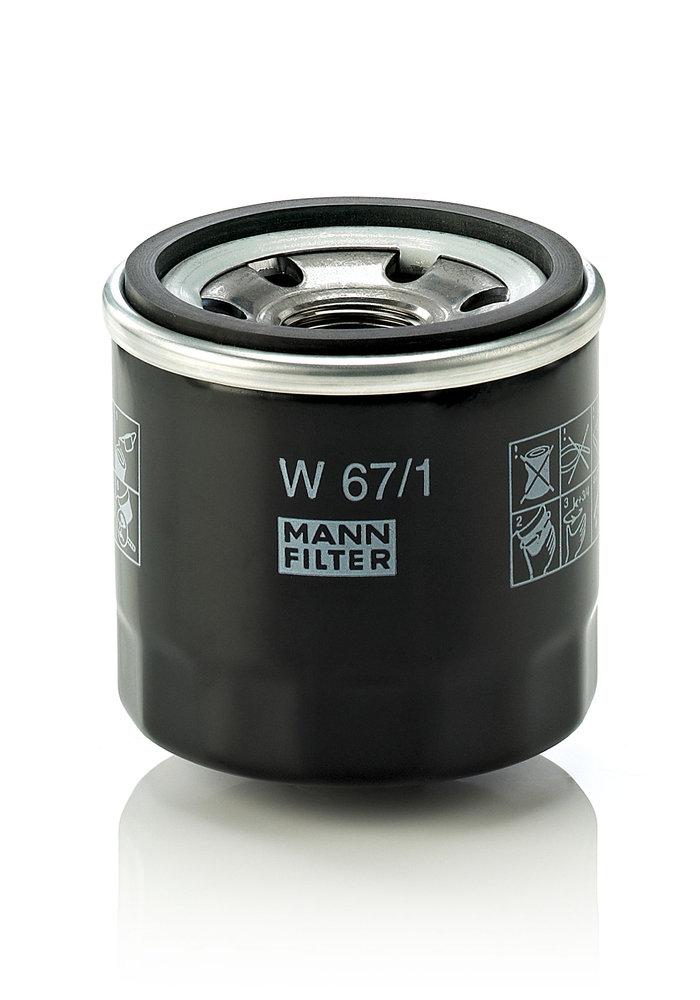 MANN-FILTER W 67/1 oil filter (Yanmar 119305-35151)