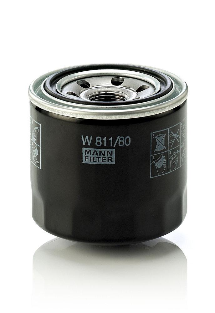 MANN-FILTER W 811/80 oil filter (Kubota 15841-32430)