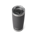 YETI Rambler 20 oz Tumbler MS Charcoal three-quarter view