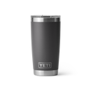 YETI Rambler 20 oz Tumbler MS Charcoal front view