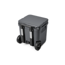 YETI Roadie 48, Charcoal, three-quarter view, handle down