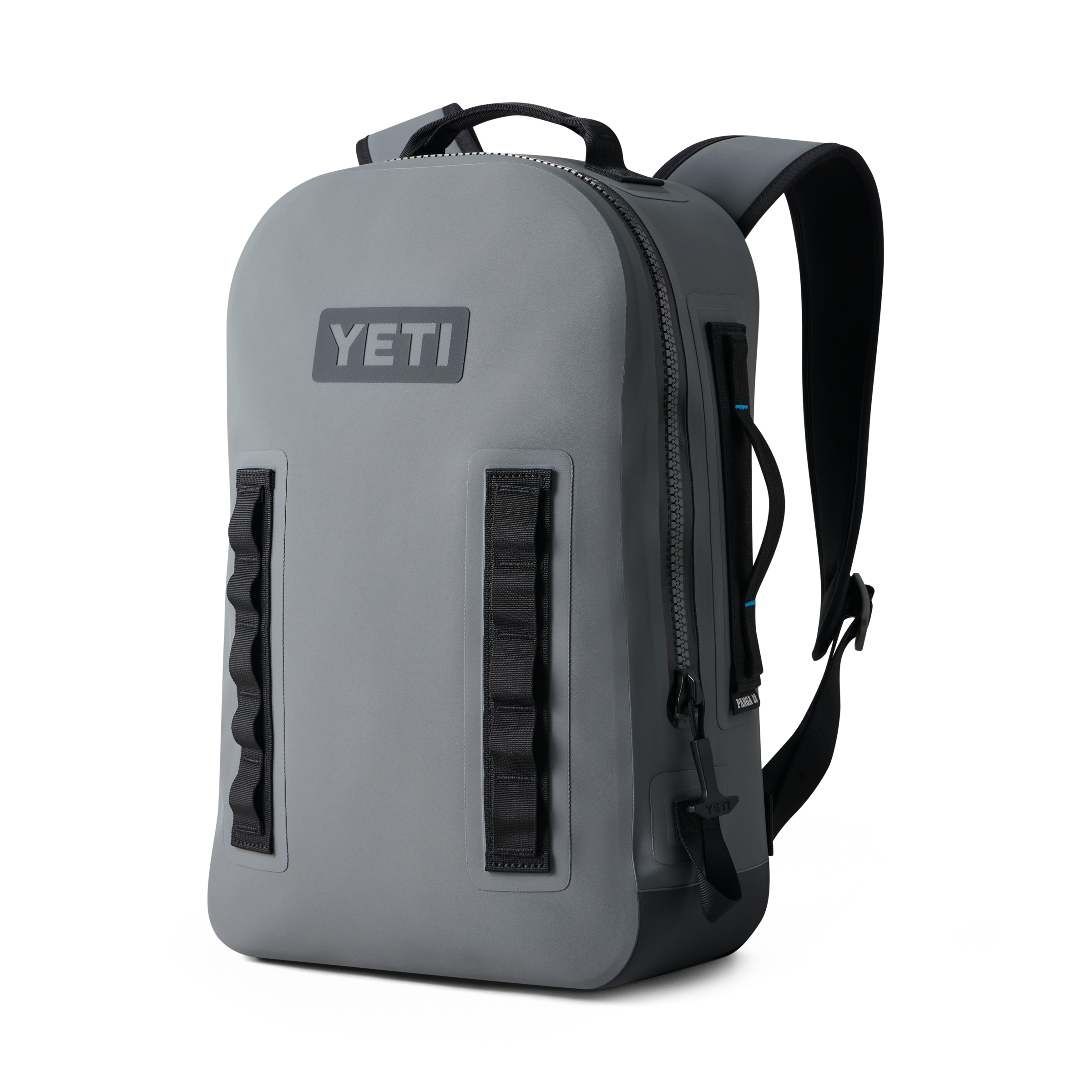YETI Panga Backpack 28 Storm Gray three-quarter view