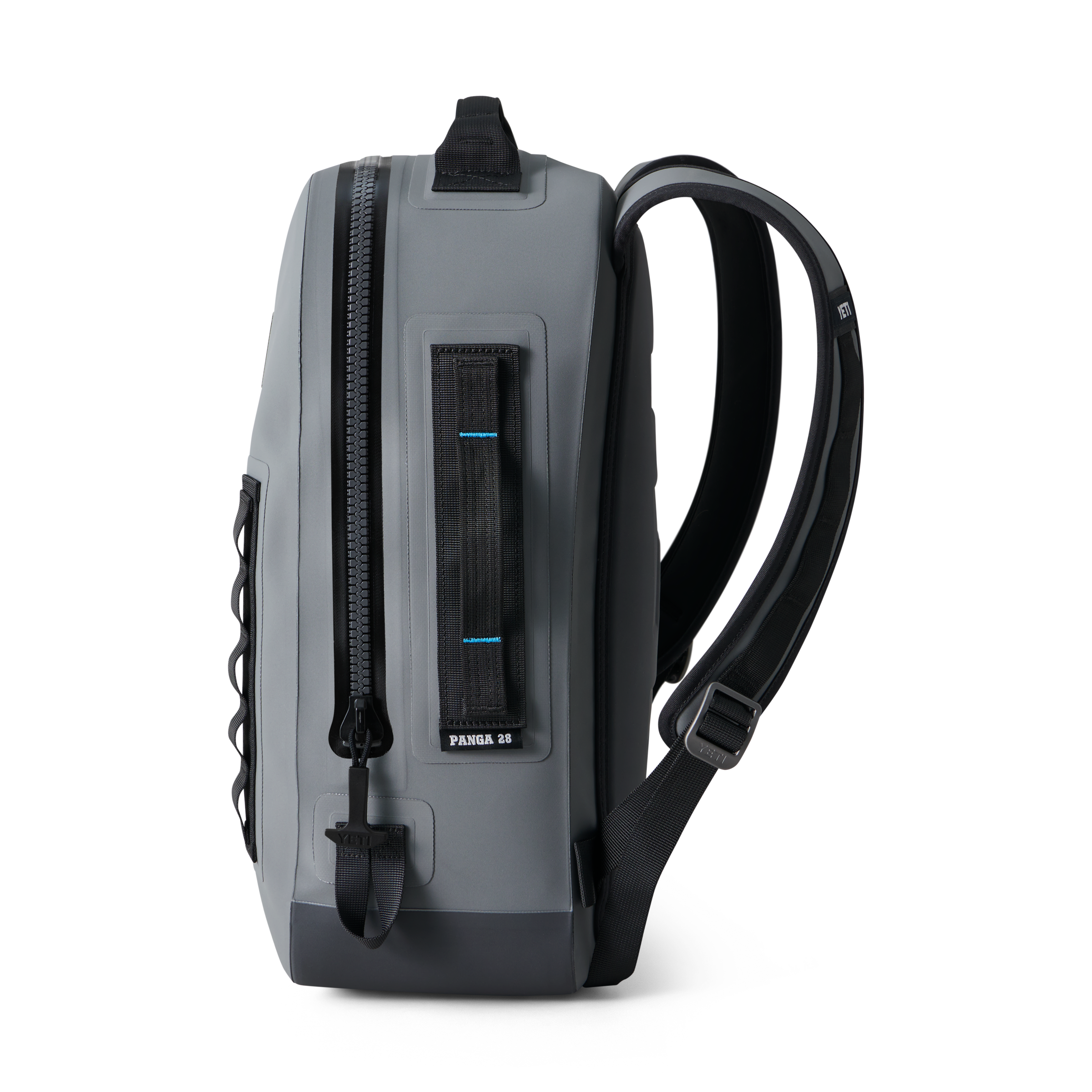 YETI Panga Backpack 28 Storm Gray side view
