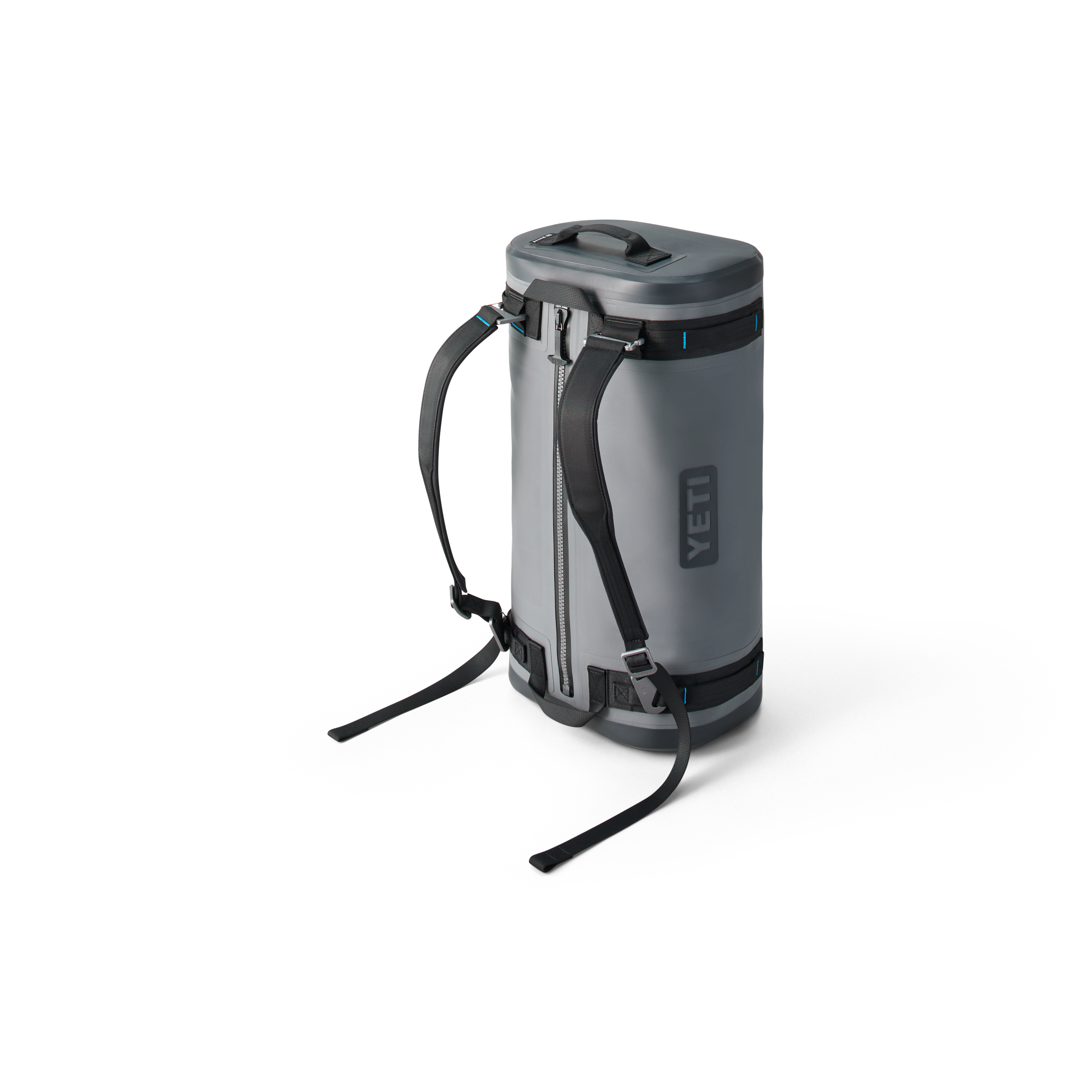 YETI Panga Duffel 50 Storm Gray three-quarter view