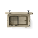 YETI Tundra 65, Tan, interior with contents