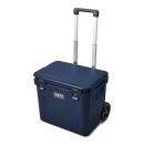 YETI Roadie 60, Navy, front view, handle up