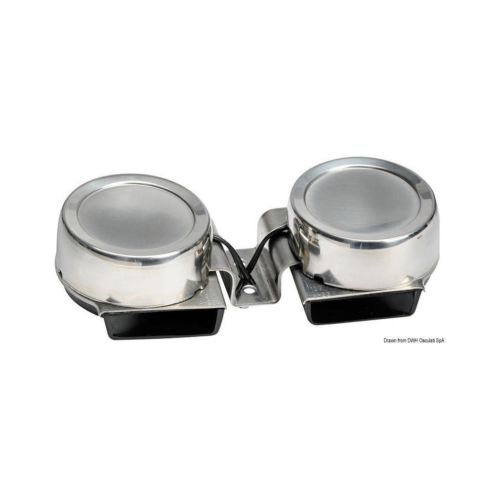Compact diaphragm horn